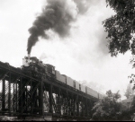 CB&Q 4960 Crossing The Fox River